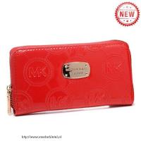 michael kors jet set monogram continental groot rood portefeuilles Winkel Nijmegen pm0s5297